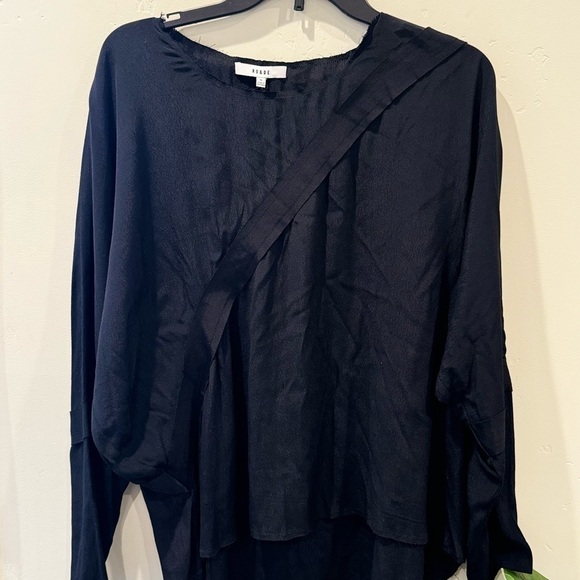 NWT Ro & De black boho blouse SZ M 🔥✨✨ - Picture 3 of 9